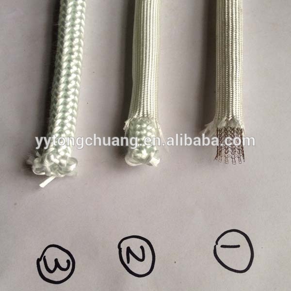 Refactory Heat Resistance Glass Fiber Door Sealing Rope For Wood/pellet Stove Door Seal